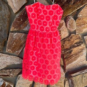Lilly Pulitzer Payton Fiesta Pink Dress 0